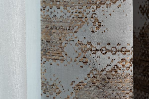 121GD-00012 Портьера Bromley голубой 275*260 — изображение 4