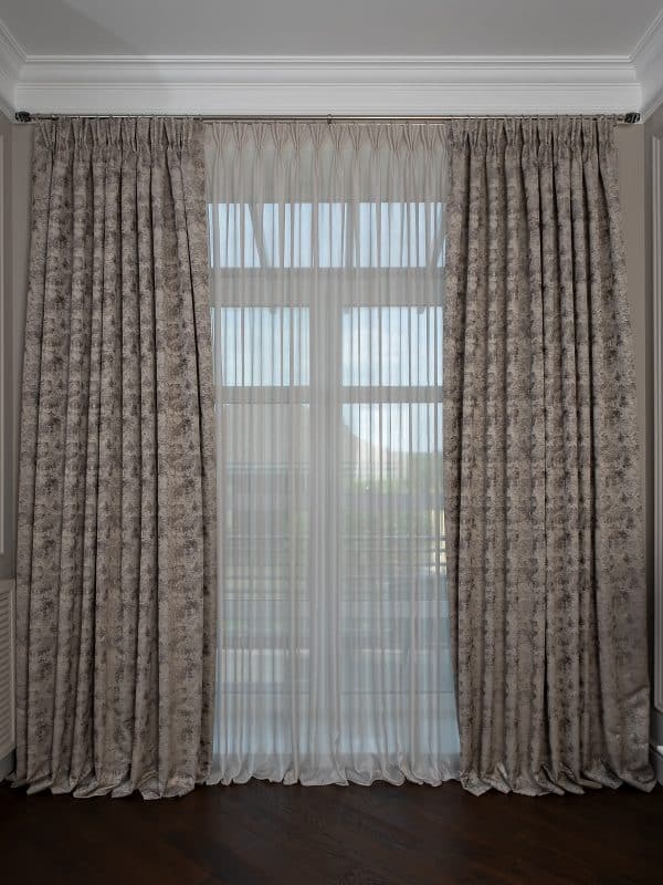 121GD-SERIK-TUL SBEG/1 Тюль SERIK бежевый 275*320см