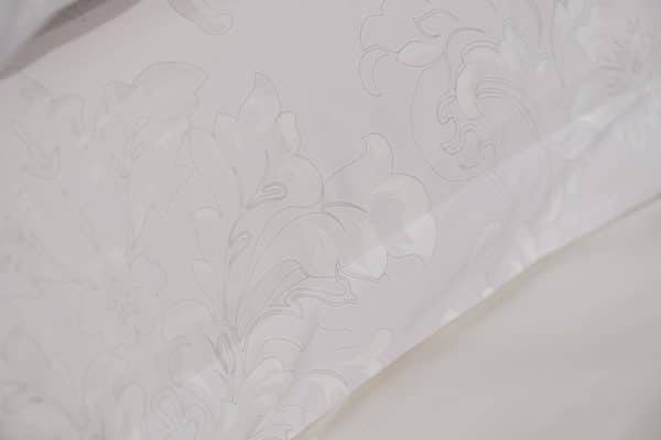 144HF-40509 Комплект наволочек Лоренцо, сатин 400TC,белый, 70*70см (2шт) — изображение 5