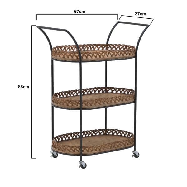 Стол-этажерка на колесах — изображение 6