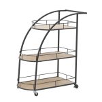 Стол-этажерка на колесах To4rooms