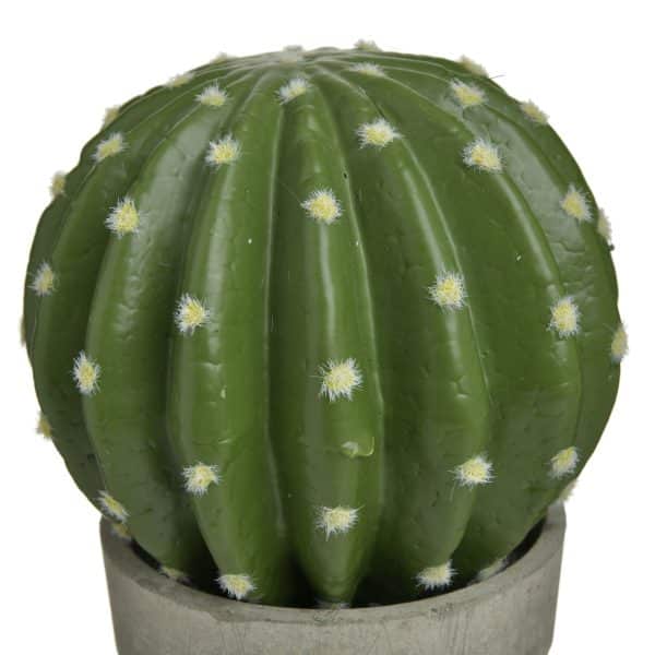 Искусственный цветок в кашпо - кактус — изображение 2