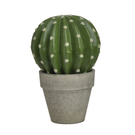Искусственный цветок в кашпо - кактус  To4rooms