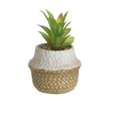 Искусственный цветок в кашпо  To4rooms