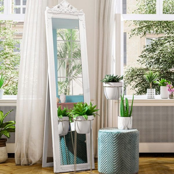 Искусственный цветок в кашпо на подставке — изображение 2