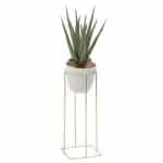 Искусственный цветок в кашпо на подставке Nature To4rooms