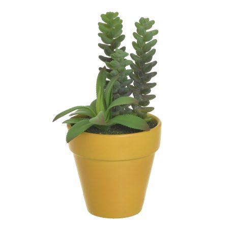 Искусственный цветок в кашпо  To4rooms