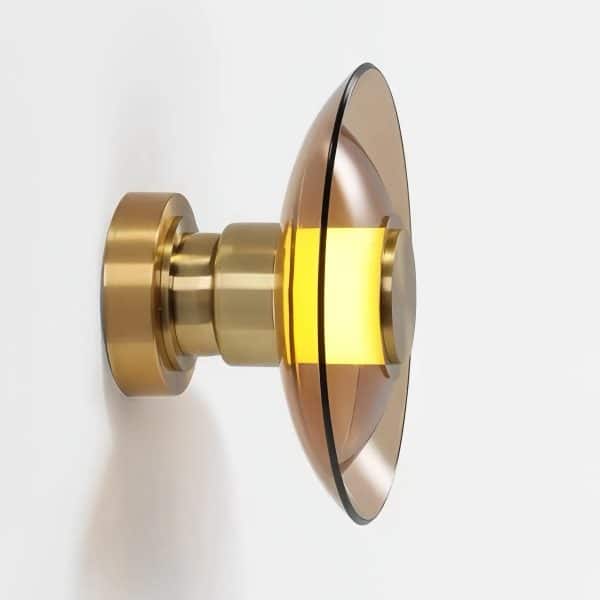 Настенный/Потолочный светильник 8665W/S gold/amber — изображение 2