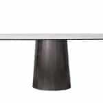 57EL-91600 Стол обеденный серый керамика 240*100*75см