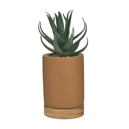 Искусственный цветок в кашпо  To4rooms