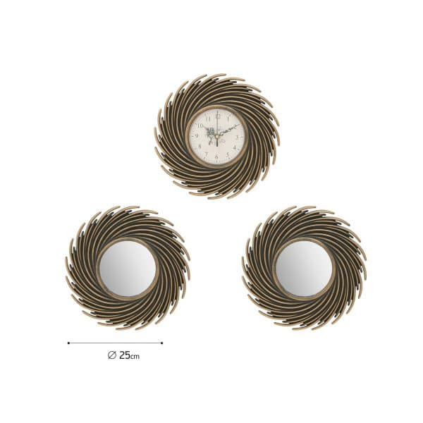 Часы настенные и 2 зеркала — изображение 2