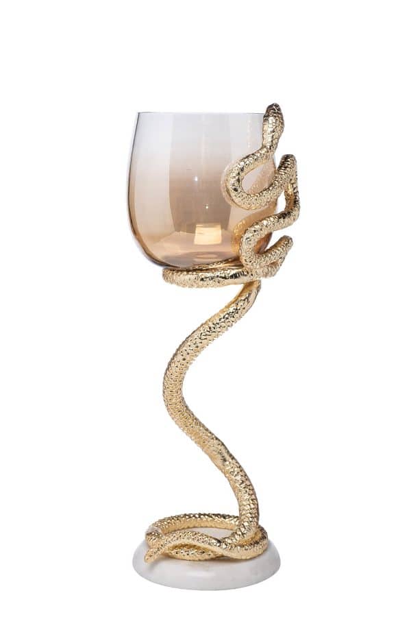 69-321004 Подсвечник декор.M "Serpente" 14