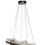 91GH-30867 Люстра подвесная "Galaxy" стекло прозрач. d70*h29см