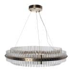 91GH-30868 Люстра подвесная "Galaxy" стекло прозрач. d85*h20см
