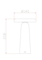 Аккумуляторный светильник Freya FR6109TL-L4W