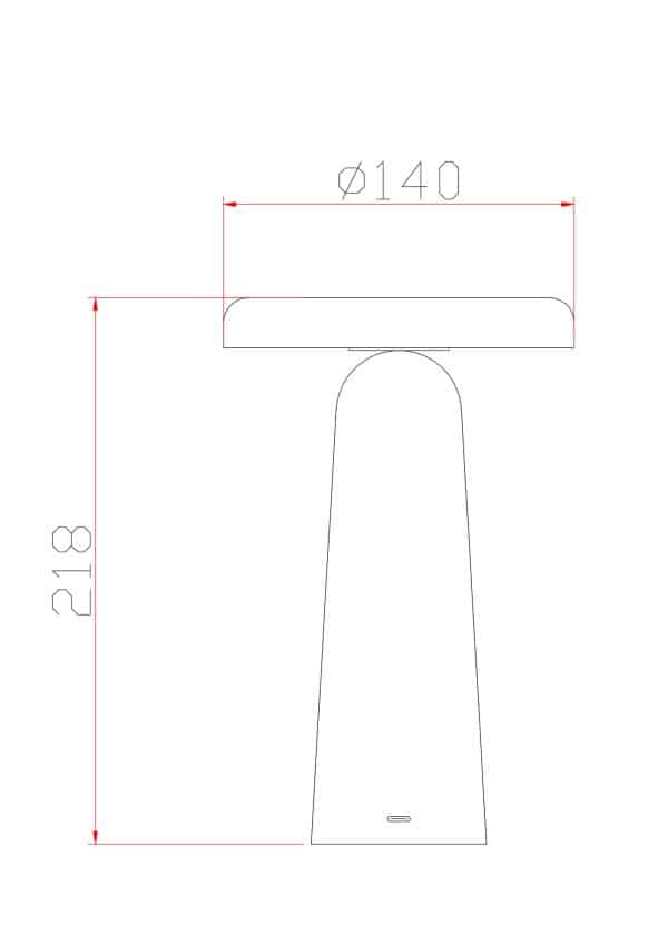 Аккумуляторный светильник Freya FR6109TL-L4W