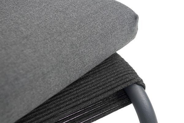 aneto-puf-pletenyj-iz-roupa-karkas-aljuminij-temno-seryj-ral7024-muar-roup-temno-seryj-kruglyj-4 "Ането" пуф плетеный из роупа, каркас алюминий темно-серый (RAL7024) муар, роуп темно-серый круглый — изображение 5