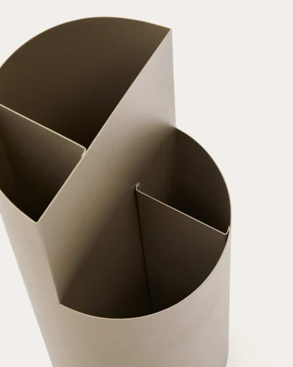 Atin Подставка для зонтов из бежевого металла — изображение 4