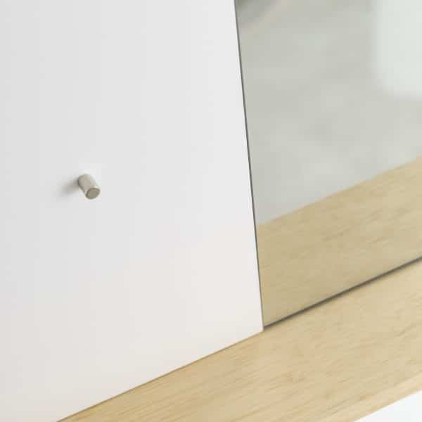 Зеркало настенное с полкой — изображение 2