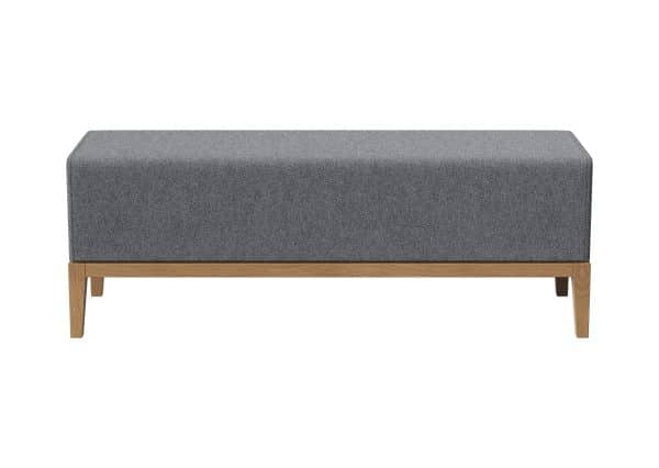 Банкетка Fjord 120 см (серый