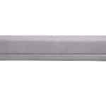 Банкетка Prima 160 на метал опорах серая Velvet SER 40*160*40см