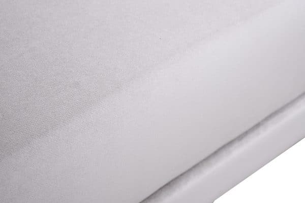 Банкетка Prima 160 на метал опорах серая Velvet SER 40*160*40см — изображение 3