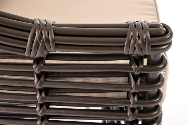 "Блисс" кресло из искусственного ротанга, цвет бронзовый — изображение 5