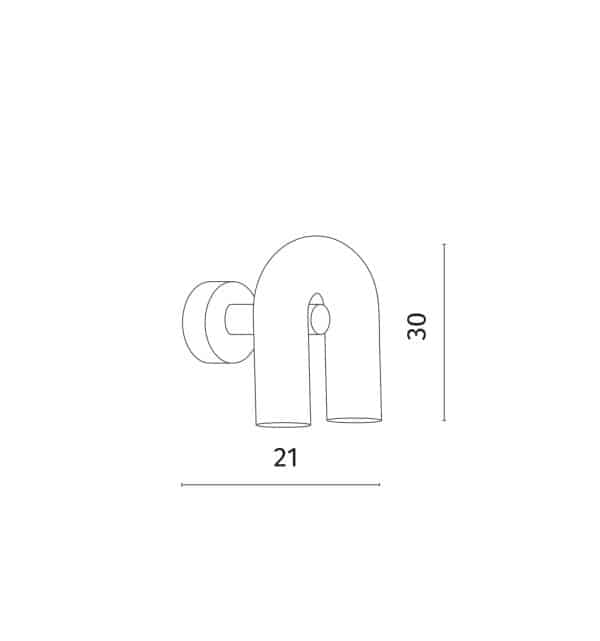 Бра Divinare TWINS 1092/34 AP-5 — изображение 2
