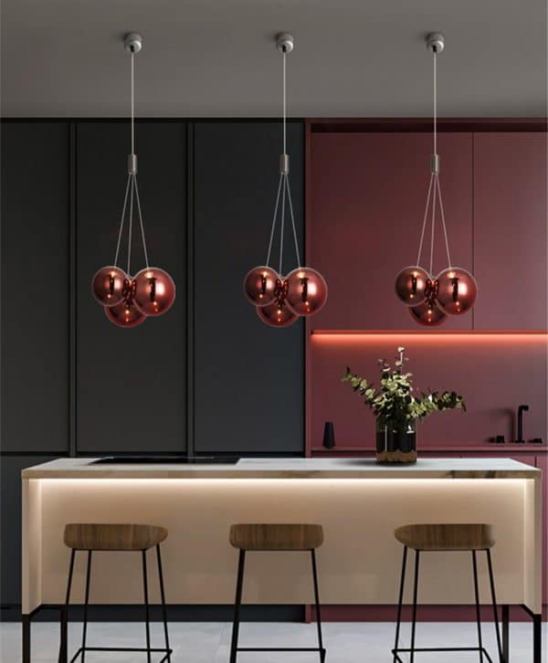 Подвесной светильник 19152P/3 rose gold — изображение 2