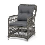 "Цесена" кресло плетеное из искусственного ротанга