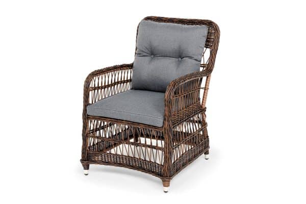 "Цесена" кресло плетеное из искусственного ротанга