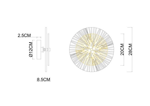 Декоративная подсветка Arte Lamp AJOUR A1259AP-1PB — изображение 3