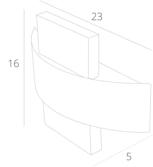 Декоративная подсветка Arte Lamp CROCE A1444AP-1WH — изображение 4