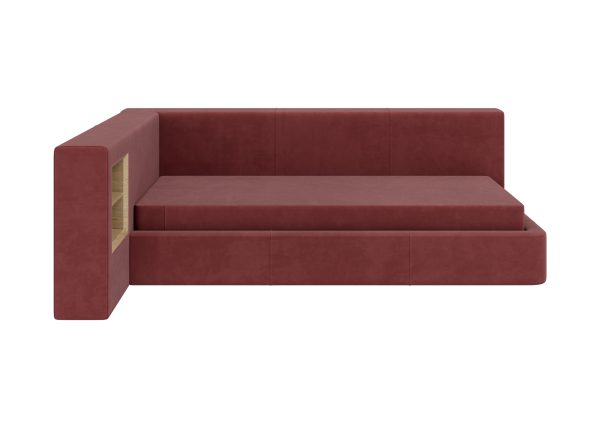 divan-krovat-cube-c-nishej-m-bordovyj-fiberguarde-3 Диван-кровать Cube c нишей M (бордовый FiberGuardе) — изображение 4