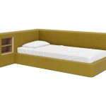 Диван-кровать Cube c нишей M (янтарный FiberGuardе)