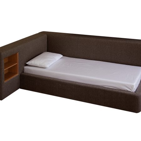 Диван-кровать Cube c нишей M (шоколад