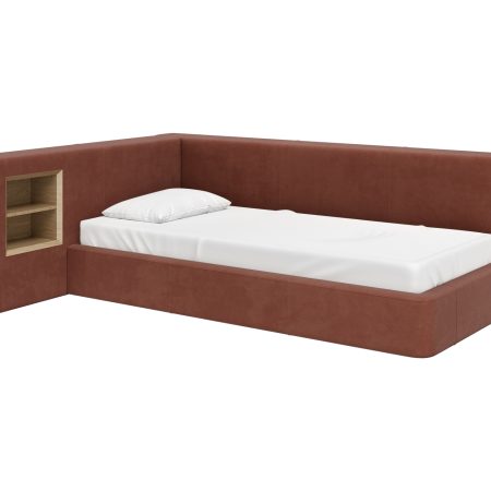 Диван-кровать Cube c нишей M (сиена FiberGuardе)