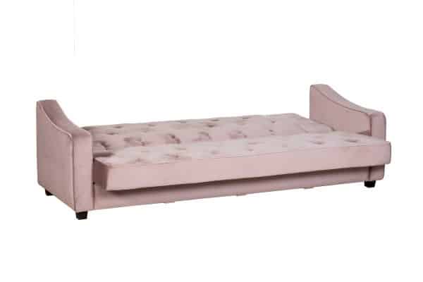Диван Loren трехм.раскл с кантом,велюр пыльная роза Н-Йорк40 — изображение 3