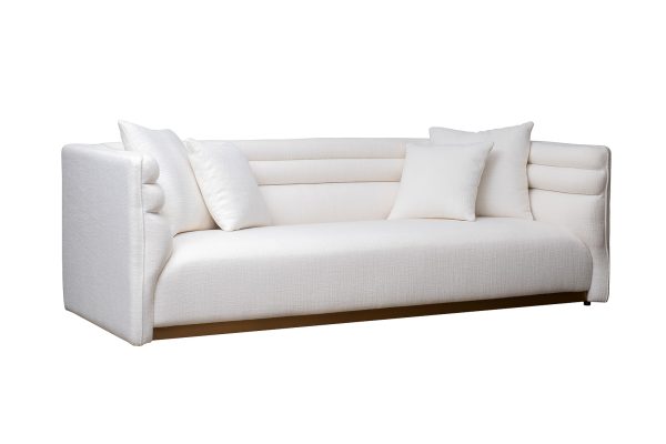 Диван трехместный GD/Toledo св.бежевый рогожка Norton Svbeg 236*97**77см — изображение 2