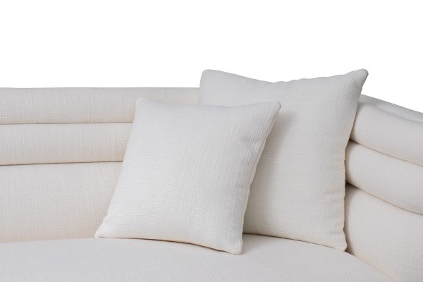 Диван трехместный GD/Toledo св.бежевый рогожка Norton Svbeg 236*97**77см — изображение 3