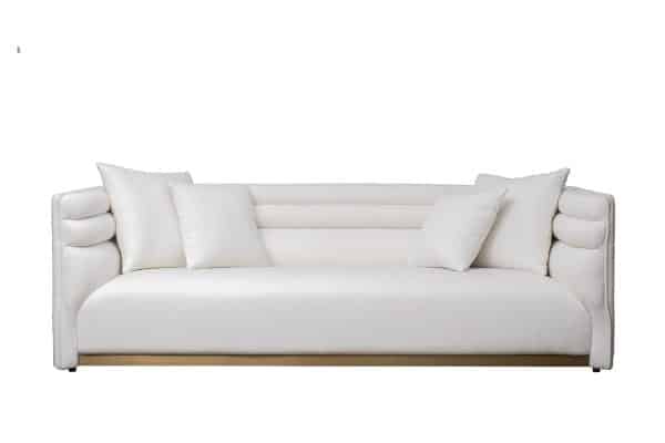 Диван трехместный GD/Toledo св.бежевый рогожка Norton Svbeg 236*97**77см