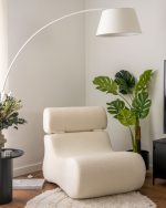 Flower Искусственная монстера в горшке из цемента 130 см — изображение 4