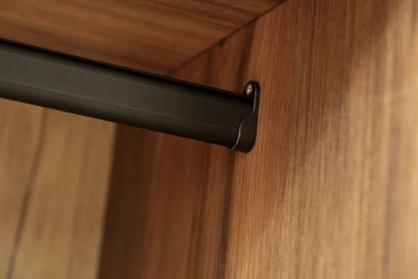 GD-10005-2 Шкаф Alto двухдверный c полками, цвет дуб Барокко, дверцы стекло 100*57*228.5см — изображение 4