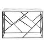 GY-CST2051214BLSM Консоль иск.мрамор/темн.хром 30*115*78см