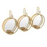 Зеркало настенное с подсвечниками Golden Illusion To4rooms