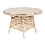 "Эспрессо" плетеный круглый стол