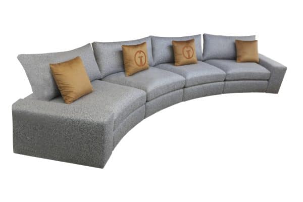 Комплект мебели №46 диван MANCHESTER радиусный