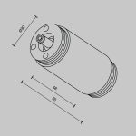 Комплектующие для систем освещения с токоведущими элементами Technical CA013IC-B — изображение 5