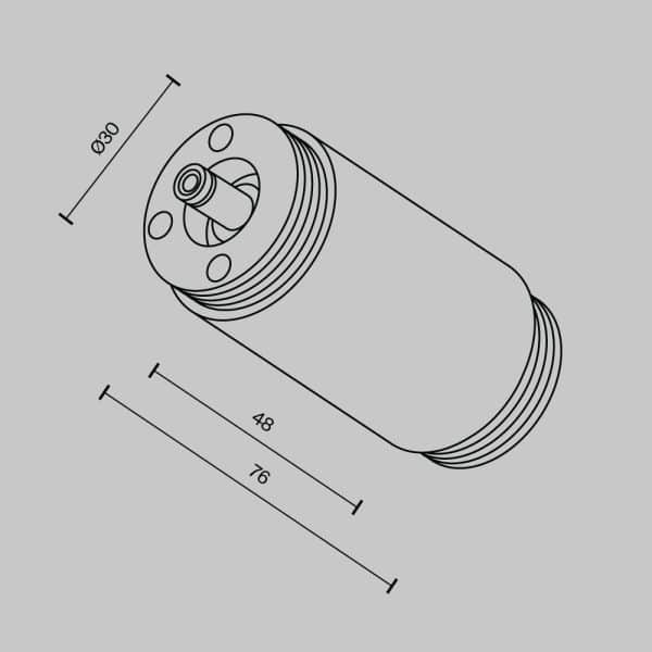 Комплектующие для систем освещения с токоведущими элементами Technical CA013IC-B — изображение 5