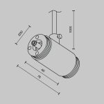 Комплектующие для систем освещения с токоведущими элементами Technical CA013IC-P-B — изображение 5